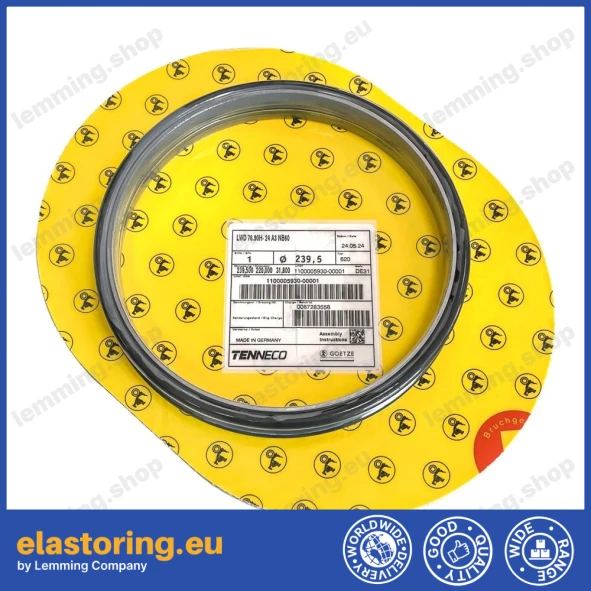 Face seal Goetze 76.90H-24 A3 NB60