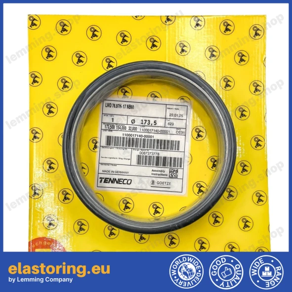 Face seal Goetze 76.97H-17 NB60