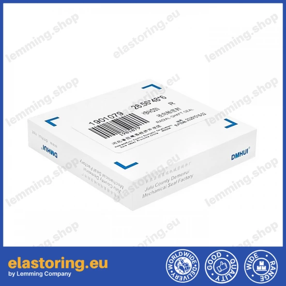 High pressure oil seal 28,56x48x6 BAHDSN NBR