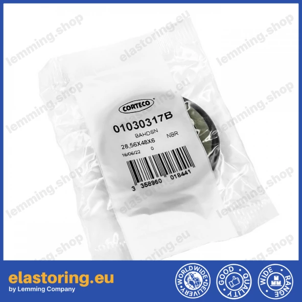 High pressure oil seal 28,56x48x6 BAHDSN NBR High pressure oil seal 28,56x48x6 BAHDSN NBR