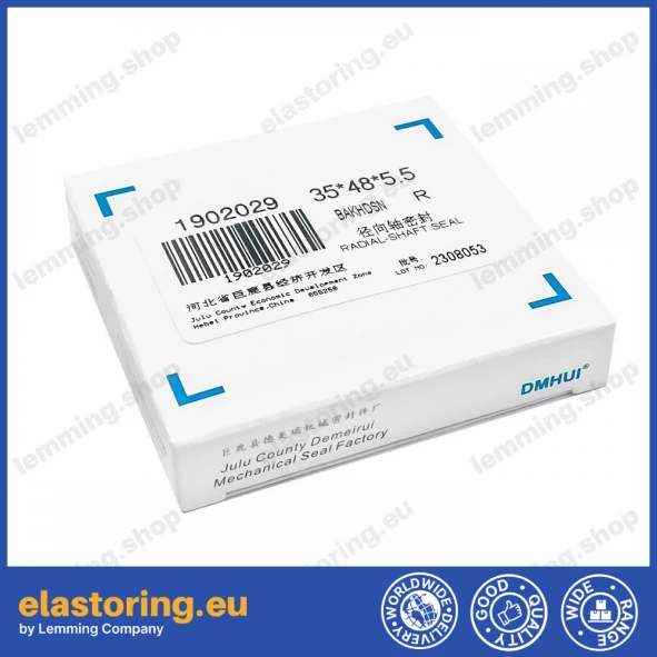 High pressure oil seal 35x48x5,5 BAKHDSN NBR High pressure oil seal 35x48x5,5 BAKHDSN NBR