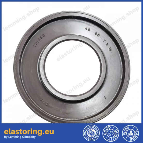 High pressure oil seal 40x80x7,5 BAHD FPM High pressure oil seal 40x80x7,5 BAHD FPM