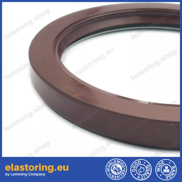 Pressure oil seal 100x125x13 TCN1 FPM