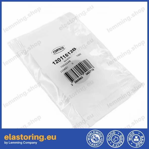 Pressure oil seal 10x22x6 BABSL NBR Pressure oil seal 10x22x6 BABSL NBR