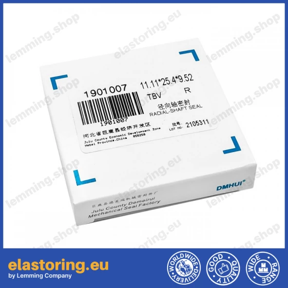 Oil seal 11,11x25,4x9,52 AE0330 NBR