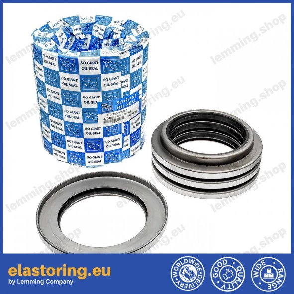 Oil seal 110x165x12/26,5 BA2784E NBR
