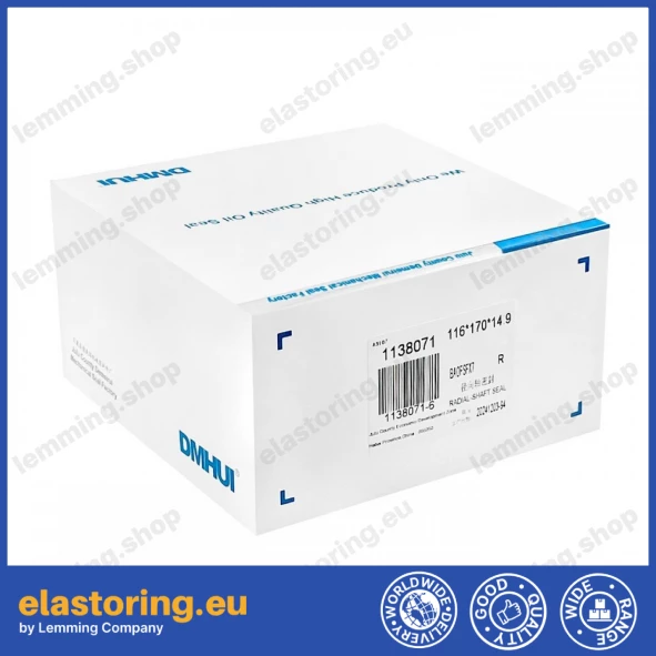 Oil seal 116x170x14,9 BAOFSFX7 NBR Oil seal 116x170x14,9 BAOFSFX7 NBR