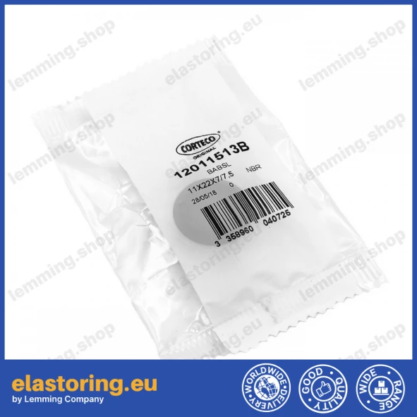 Pressure oil seal 11x22x7/7,5 BABSL NBR Pressure oil seal 11x22x7/7,5 BABSL NBR