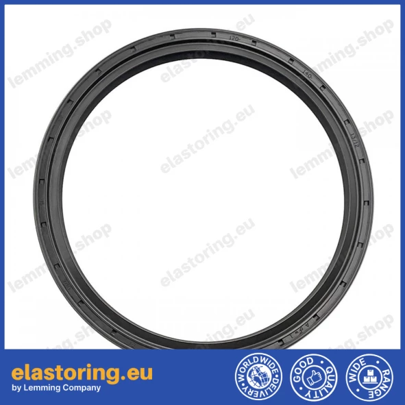 Oil seal 120x140x13 BAUMSLX7 FPM