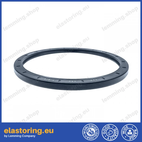 Oil seal 120x140x7,5/8 TCV NBR Oil seal 120x140x7,5/8 TCV NBR