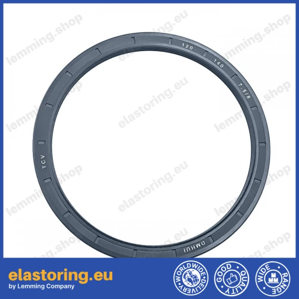 Oil seal 120x140x7,5/8 TCV NBR Oil seal 120x140x7,5/8 TCV NBR