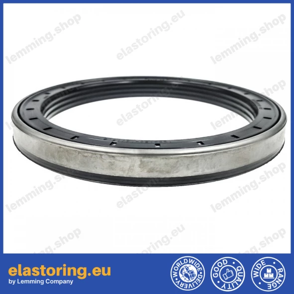 Wheel hub oil seal 120x150x14/15,5 RWDR-K7 S3 FPM/NBR Wheel hub oil seal 120x150x14/15,5 RWDR-K7 S3 FPM/NBR