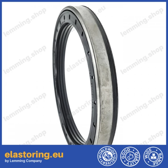 Wheel hub oil seal 120x150x14/15,5 RWDR-K7 S3 FPM/NBR Wheel hub oil seal 120x150x14/15,5 RWDR-K7 S3 FPM/NBR