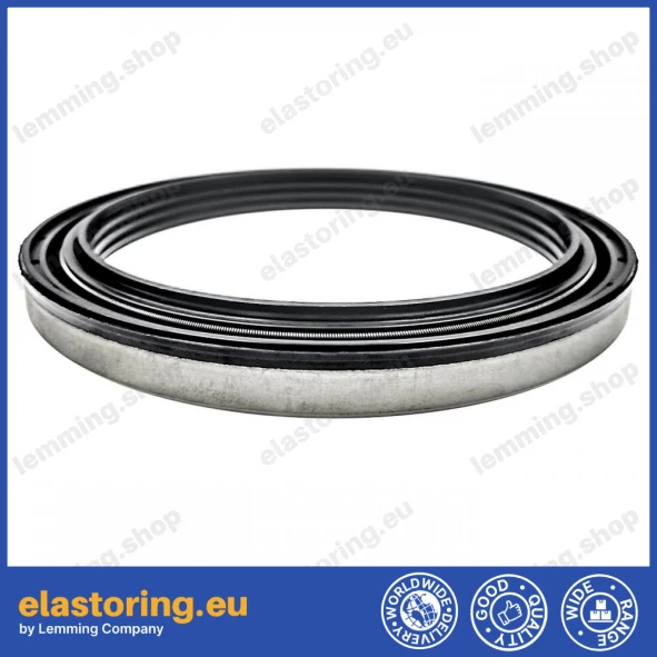 Wheel hub oil seal 120x150x14/15,5 RWDR-K7 S3 FPM/NBR Wheel hub oil seal 120x150x14/15,5 RWDR-K7 S3 FPM/NBR