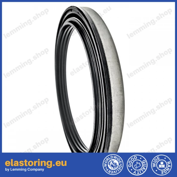 Wheel hub oil seal 120x150x14/15,5 RWDR-K7 S3 FPM/NBR Wheel hub oil seal 120x150x14/15,5 RWDR-K7 S3 FPM/NBR