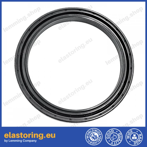 Wheel hub oil seal 120x150x14/15,5 RWDR-K7 S3 FPM/NBR Wheel hub oil seal 120x150x14/15,5 RWDR-K7 S3 FPM/NBR