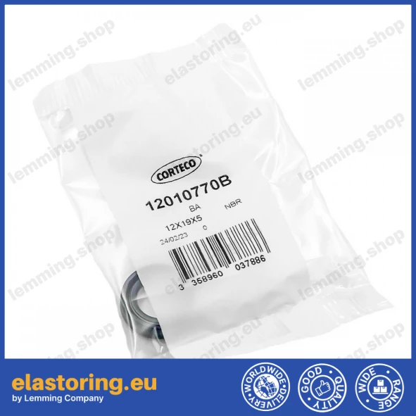 Oil seal 12x19x5 BA Oil seal 12x19x5 BA