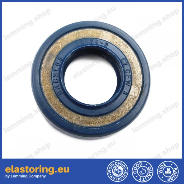 Pressure oil seal 12x24x6/6,5 BABSL NBR Pressure oil seal 12x24x6/6,5 BABSL NBR