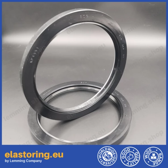 Pressure oil seal 130x160x14 TCN1 NBR