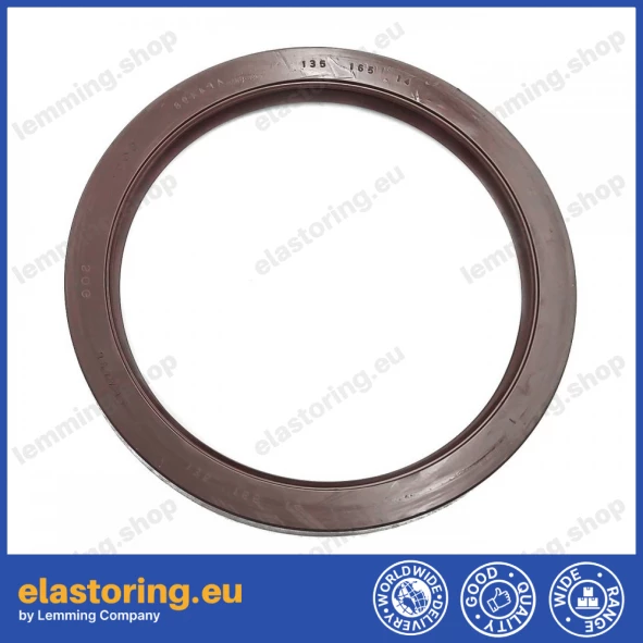 Pressure oil seal 135x165x14 TCN1 FPM Pressure oil seal 135x165x14 TCN1 FPM