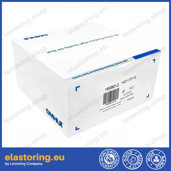Oil seal 140x170x15 AF FELT Oil seal 140x170x15 AF FELT