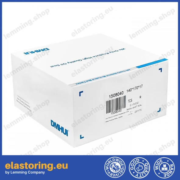 Oil seal 140x170x17 TCS