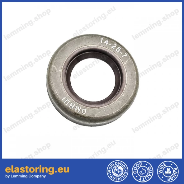 Oil seal 14x25x7 SB FPM