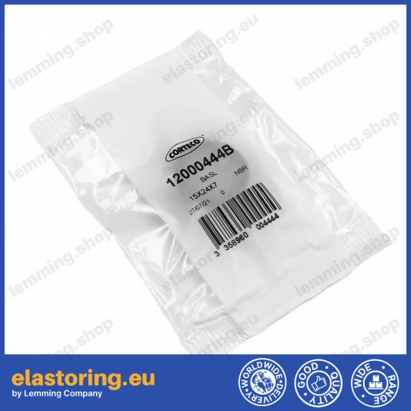 Oil seal 15x24x7 BASL NBR Oil seal 15x24x7 BASL NBR
