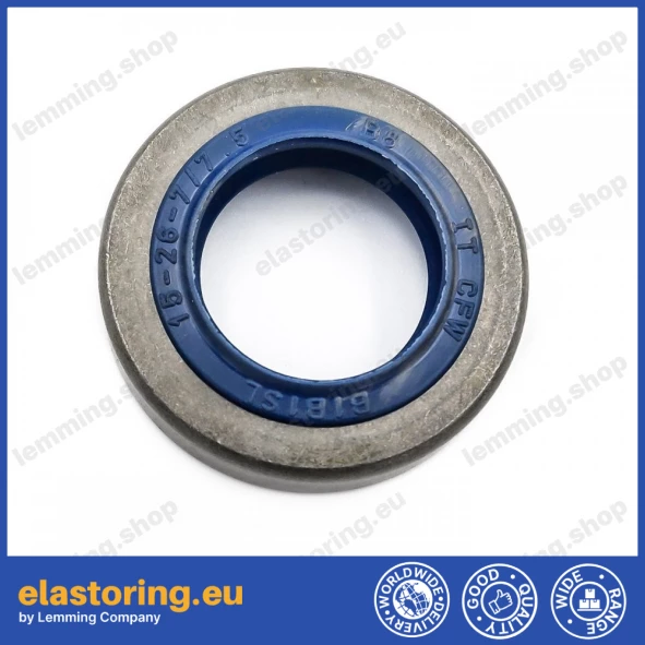 Oil seal 15x26x7/7,5 B1BSL NBR Oil seal 15x26x7/7,5 B1BSL NBR