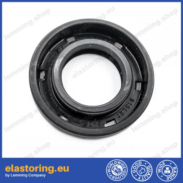 Oil seal 15x28x6,3 B1SLX1 NBR Oil seal 15x28x6,3 B1SLX1 NBR