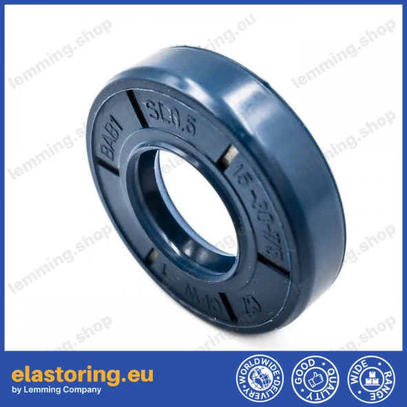 Pressure oil seal 15x30x7/7,5 BABSL NBR Pressure oil seal 15x30x7/7,5 BABSL NBR