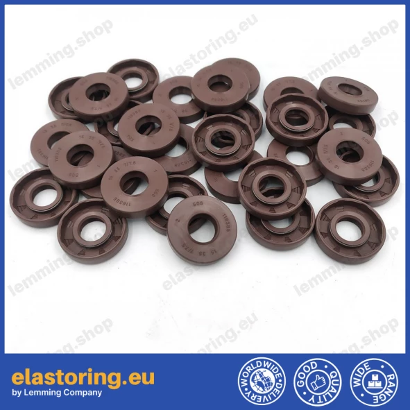 Pressure oil seal 15x35x7/7,5 BABSL FPM Pressure oil seal 15x35x7/7,5 BABSL FPM