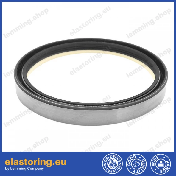 Wheel hub oil seal 165x191,5x23 RWDR-KOMBI NBR Wheel hub oil seal 165x191,5x23 RWDR-KOMBI NBR