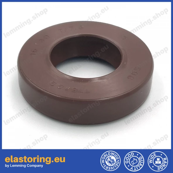 Pressure oil seal 16x30x7/7,5 BABSL FPM Pressure oil seal 16x30x7/7,5 BABSL FPM
