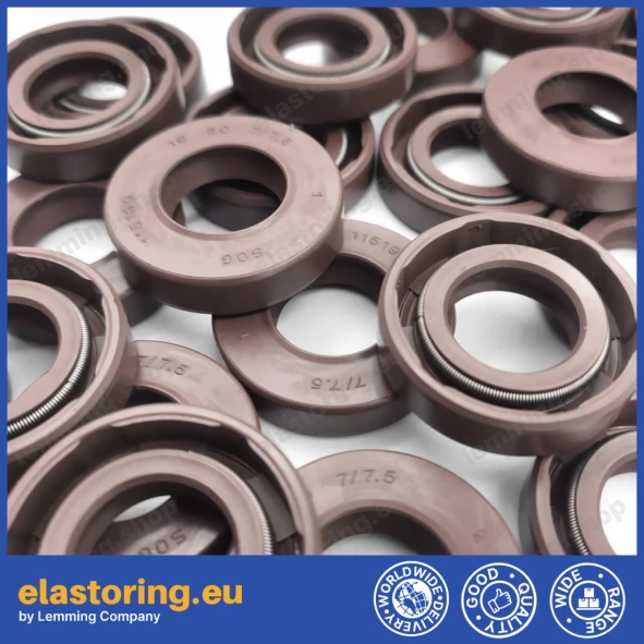 Pressure oil seal 16x30x7/7,5 BABSL FPM Pressure oil seal 16x30x7/7,5 BABSL FPM