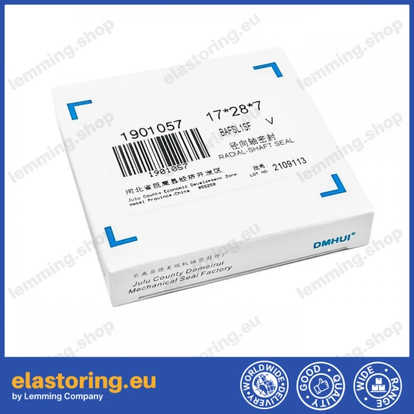 Oil seal 17x28x7 BAFSL1SF FPM Oil seal 17x28x7 BAFSL1SF FPM