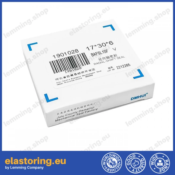 Oil seal 17x30x6 BAFSL1SF FPM MA16 Oil seal 17x30x6 BAFSL1SF FPM MA16