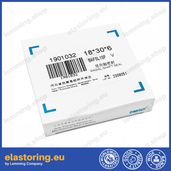 Pressure Oil Seal 18x30x6 BAFSL1SF FPM Pressure Oil Seal 18x30x6 BAFSL1SF FPM