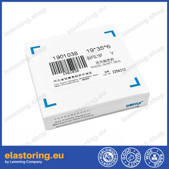 Oil seal 19x35x6 BAFSL1SF FPM Oil seal 19x35x6 BAFSL1SF FPM