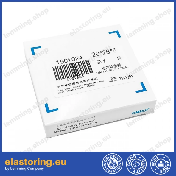 Oil seal 20x26x5 SVY NBR Oil seal 20x26x5 SVY NBR