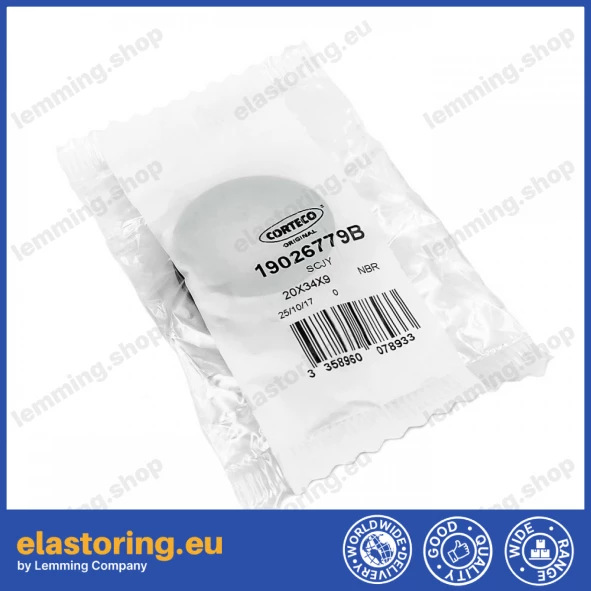 Oil seal 20x34x9 SCJY NBR Oil seal 20x34x9 SCJY NBR