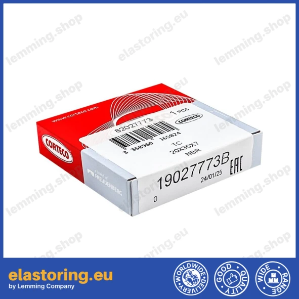 Oil seal 20x35x7 TC