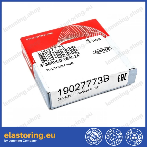 Oil seal 20x35x7 TC Oil seal 20x35x7 TC