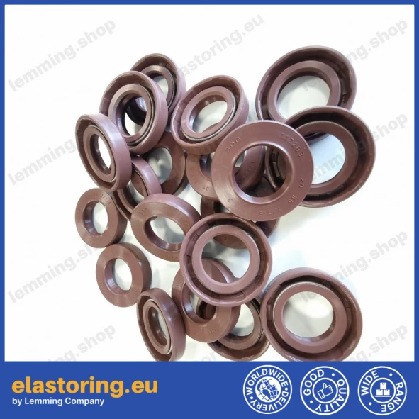 Pressure oil seal 20x35x7/7,5 BABSL FPM Pressure oil seal 20x35x7/7,5 BABSL FPM