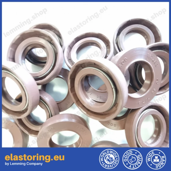 Pressure oil seal 20x35x7/7,5 BABSL FPM Pressure oil seal 20x35x7/7,5 BABSL FPM
