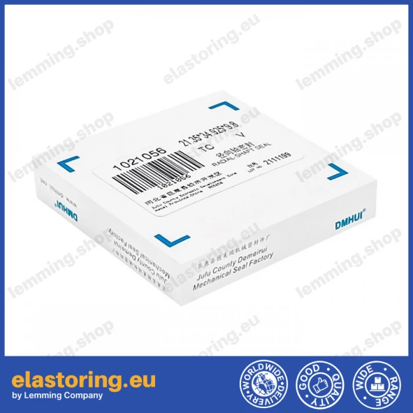 Oil seal 21,35x34,925x9,8 TC FPM