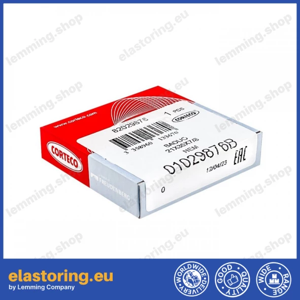 Oil seal 21x35x7/8 HNBR BADUO