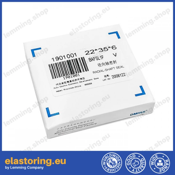 Oil seal 22x35x6 BAFSL1F FPM Oil seal 22x35x6 BAFSL1F FPM