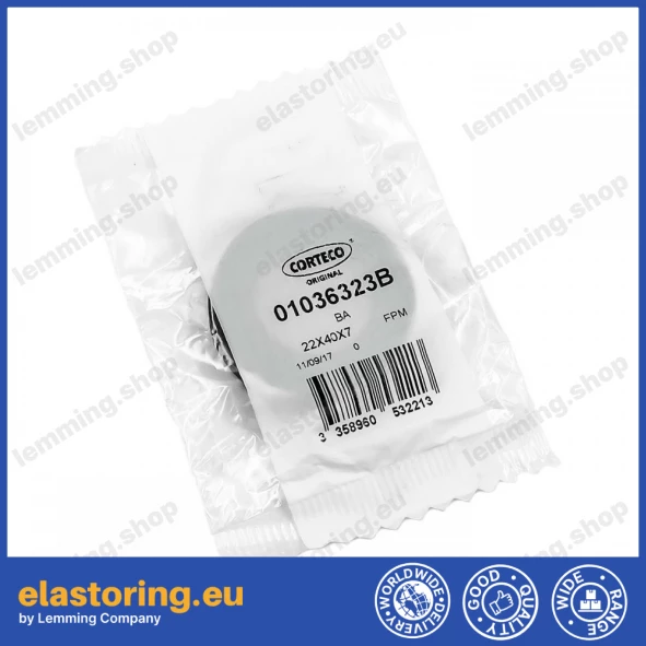 Oil seal 22x40x7 BA FPM Oil seal 22x40x7 BA FPM