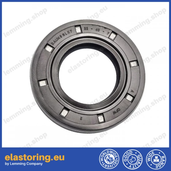 Oil seal 22x40x7/8 BASLVI FPM Oil seal 22x40x7/8 BASLVI FPM